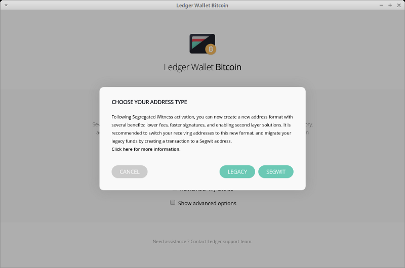 Litecoin segwit ledger nano s генерация блока в биткоине