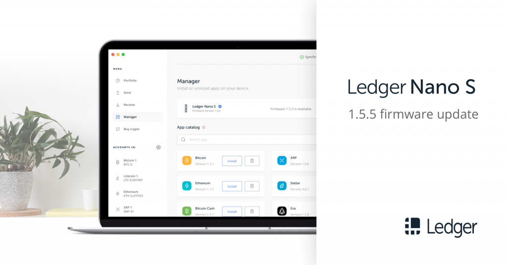 Ledger Releases New Nano S Firmware Update Ledger - 